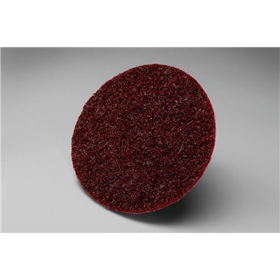 3M 07451 4" Medium (Maroon) Scotch-Brite Surface Conditioning Pad 61500013091 3-M61500013091