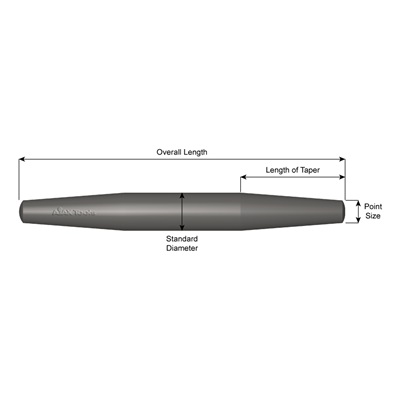 Ajax 635 Barrel Drift Pin 15/16&quot;X 8&quot; AJA635 AJA635