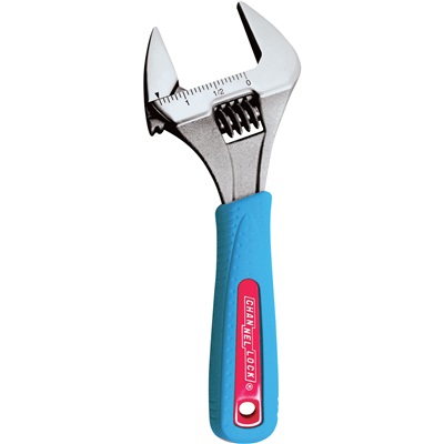 C-Lock 6Wcb 6&quot; Ex Wide Code Blue 1-3/8&quot; Capacity Adj. Wrench 6WCB CHL6WCB