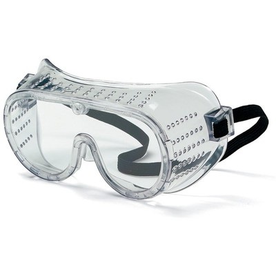 Crews Glasses 2220 Clear Polycarbonate Dielectric Economy Safety Goggles, Universal 2220 CRW2220