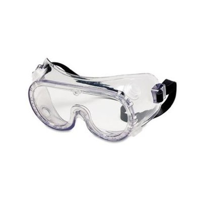 Crews Glasses 2230R Clear Polycarbonate Dielectric Economy Safety Goggles, Universal 2230R CRW2230R