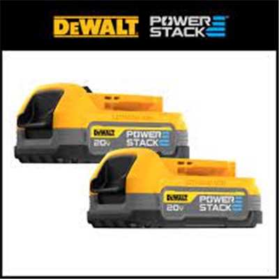 20V Max Dewalt Powerstack Compact Battery (2Pk)   DEWDCBP034-2