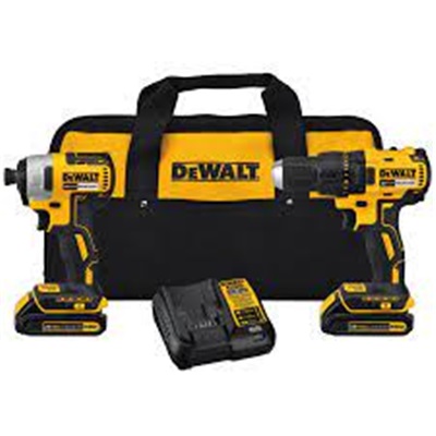Dewalt 20-Volt Max Lithium-Ion Cordless Combo Kit (2-Tool) DEWDCK283D2 DEWDCK283D2