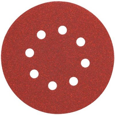 Dewalt 5"" 8 Hole 120 Grit Hook And Loop Random Orbit Sandpaper (25 Pack) DW4311 DEWDW4311