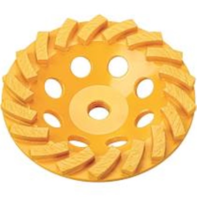 Dewalt Dw4773t 7"" Xp Turbo Rim Diamond Cup Wheel - Finish DEWDW4773T DEWDW4773T