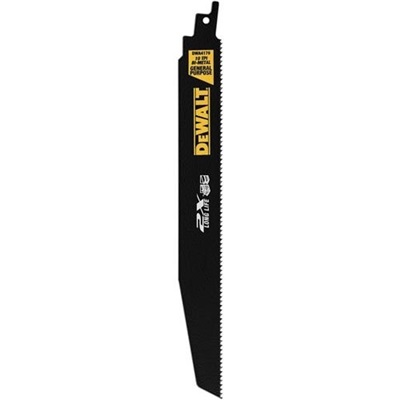Dewalt Dwa41712b 12"" 10Tpi 2X Recip Blade (100/Bx) DWA41712B DEWDWA41712B