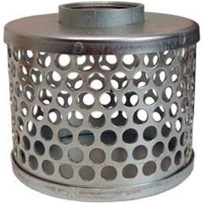 Dixon Rhs25 Strainer 2&quot; Hose Zinc Plated Round Hole RHS25 DIXRHS25