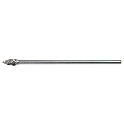 Drillco 7000Gx Series Solid Carbide Bur, 1/4 Inch Dia., 1/2 Inch L, Tree 7GX116DC DRI7GX116DC