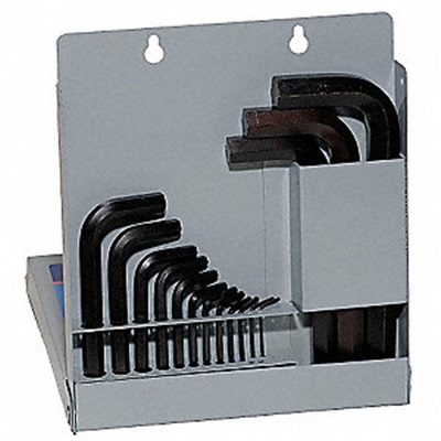 Eklind 10118 18Pc .025-5/8" S/A Hex-L Key Set Metal Box 10118 EKL10118