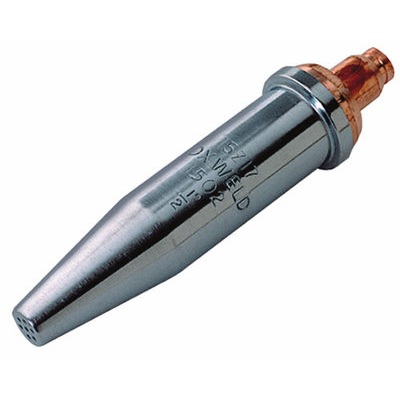 1502 Series Hand Or Machine Cutting Tip, 1 1/2 Inch Metal Thickness Oxweld 1502 Series 15Z18 ESA15Z18