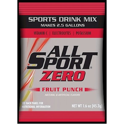 All Sport Zero 2-1/2 Gallon Fruit Punch 30Pk/Case 10122633 FASPOWFP-30CT 10122633 FASPOWFP-30CT