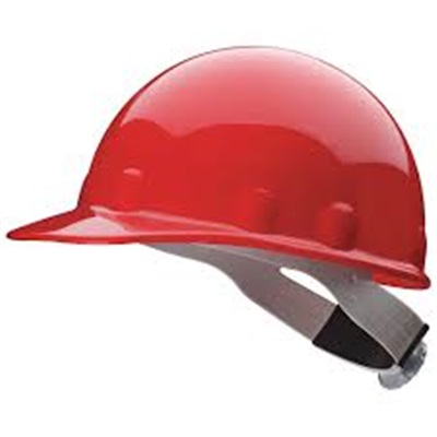 Fibre-Metal P2arw Red Hard Hat W/ 3Rw2 Headgear P2ARW15A000 FIBP2ARW15A000