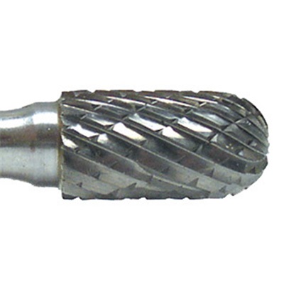 Flexovit High Performance Vc20r2 Metal And Stainless Carbide Bur, 1/2 Inch Dia., 1 Inch L, Cylindrical Ball Nose VC20R2 FLEVC20R2