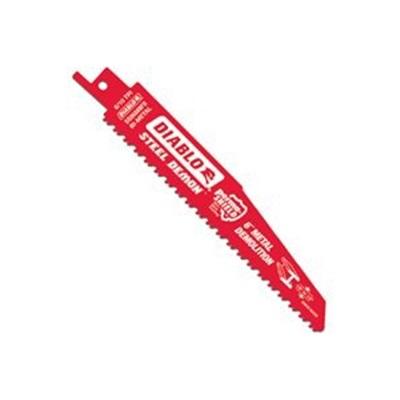 Diablo 6" 8/10Tpi Steel Demon Bi-Metal Blade Full Body 2Pack DS0608BFD2 FREDS0608BFD2