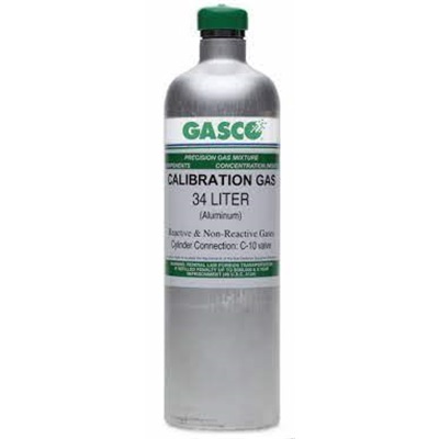 Gasco 34L-402Es 34L Cal Gas For Bw Multi Gas Detectors   GSP34L-402ES