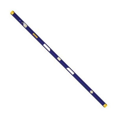 Irwin Irw1794151 Blue Aluminum Magnetic I-Beam Structure 1050 Series Level, 96 Inch, 3 Vials 1794151 IRW1794151