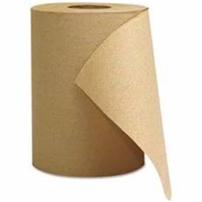 Hard Roll Towel Brown 12 Case 8" X 350' Roll Advantag JTMA1080 JTMA1080