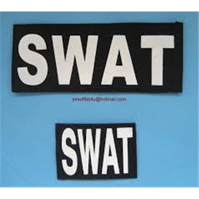 Swat Chest &amp; Name Swat Back Logo LAPC-GASSWA05 LAPC-GASSWA05