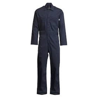 Lapco Cvefr7ny 7 Oz Coverall Navy Blue Large Tall   LAPCVEFR7NY-LT