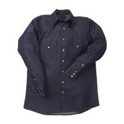 Lapco Sz 17 1/2 L-36 Denim Shirt DS171/2L LAPDS171/2L