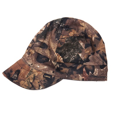 Lapco C 100% Cotton Fully Reversible Welders Cap, Camouflage, 7-1/8 Inch LAPCC71/8 LAPLAPCC71/8