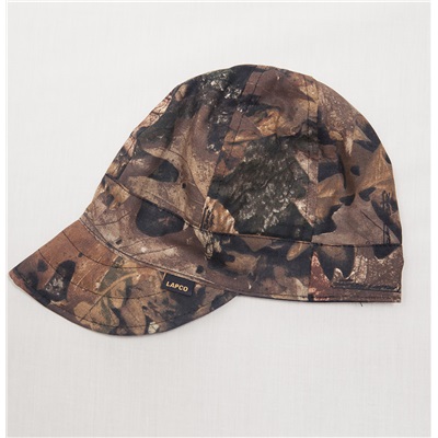 Lapco C 100% Cotton Fully Reversible Welders Cap, Camouflage, 7-3/8 Inch LAPCC73/8 LAPLAPCC73/8