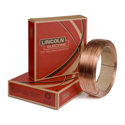 Lincoln Lincolnweld L-50 Ed011323 Em13k Carbon Steel Welding Wire, 1/8 Inch Dia., 60 Lb Coil ED011323 LINED011323