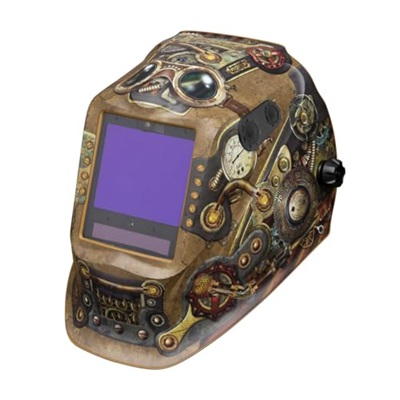 Lincoln Viking 3350 Steampunk Welding Helmet K3428-4 LINK3428-4