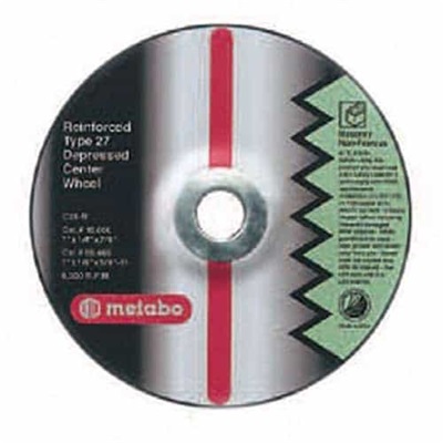 Metabo 7X1/4X5/8-11 Type 27 Grinding Wheel A24r Steel (P/N 655782000) 655782000 MET655782000