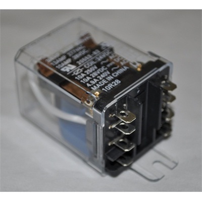 Miller 052 964 8-Pin Flange Dpdt 24 Vdc Coil 10 Amp Enclosed Relay For 652/812 Dimension Arc Welding Power Source 052964 MIL052964