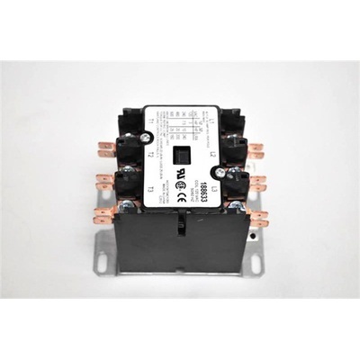Miller 188 633 3-Pole 40 Amp 120 Vac Coil Definite Purpose Contactor For 1000/1250 Spectrum Air Plasma Cutter 188633 MIL188633
