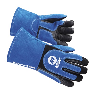 Miller Heavy Duty Mig/Stick Gloves, L (6 Per Pkg) 263339 MIL263339