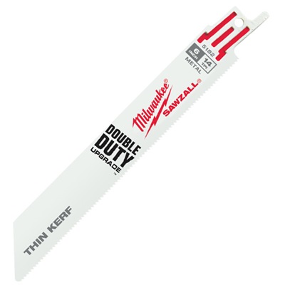 Milwaukee 48-00-5182 6&quot; 14Tpi Bi-Metal Super Sawzall Blade (5/Pk) 48-00-5182 MLW48-00-5182