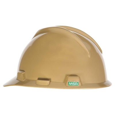Msa 475365 Gold V-Gard Cap W/Ratchet Suspension   MSA475365