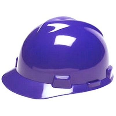 Msa 495858 V-Guard Hard Hat W/ Rat Sup Purple MSA495858 MSA495858