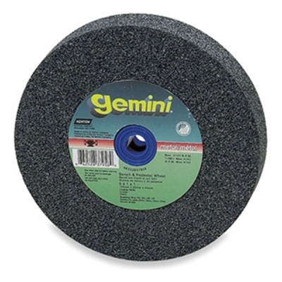 Norton 6&quot;&quot; X3/4X1 Course Type 1 Gemini 36/46 Grit, Bench Wheel Wheel 07660788245 NOR07660788245