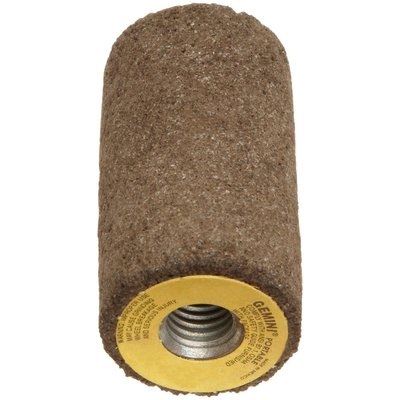 Norton Gemini 61463622191 24-Grit Alo2 Square Tip Type 18 Grinding Plug, 1-1/2 Inch X 3 Inch X 5/8-11 61463622191 NOR61463622191