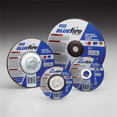 Norton Blue Fire 4 1/2 X 1/8 X 7/8 Grinding Wheel Ss 66252843212 NOR66252843212