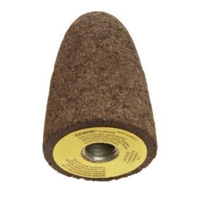 Norton 1-3/4X3x3/8-24 T16 Metal Cone Rock   NOR66253349840