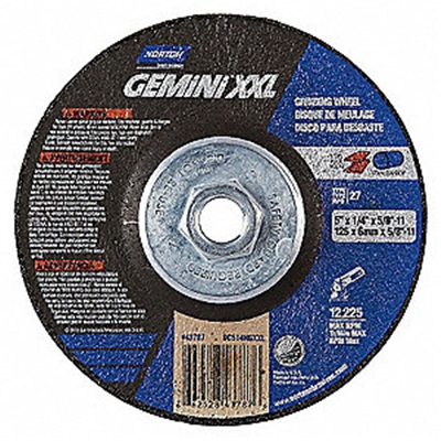 Norton Gemni Xxl 5 X 1/8 X 5/8-11 Grinding Wheel 66253370273 NOR66253370273