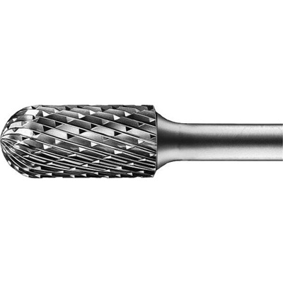 Pferd 24392 1/4""X5/8"" 1/4"" Shank Radius End Carbide Bur Alt. Dia. Cut 24392 PFE24392