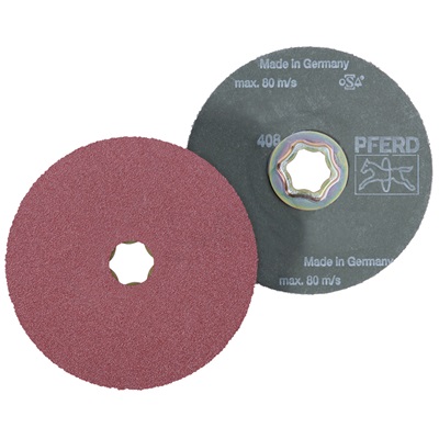 Pferd 40092 Combiclick Fiber Disc 4-1/2"" Aoa 36 Grit(25/Bx) 40092 PFE40092