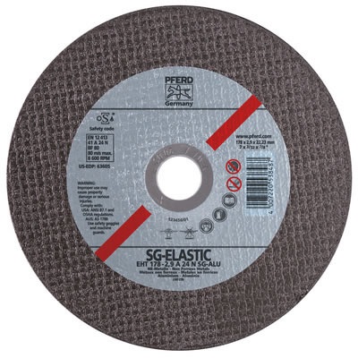 Pferd 4-1/2X.045X7/8 80Gr Alu Cut-Off Wheel T1 63595 PFE63595