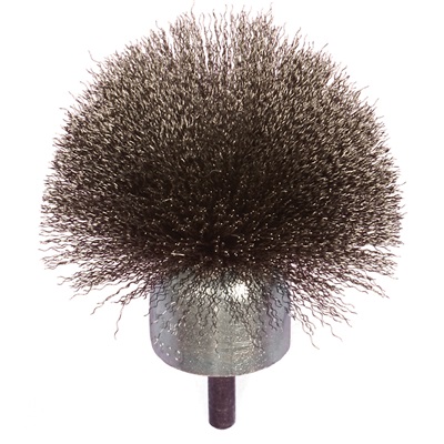 Pferd Advanced 82928 1-1/2"".020X1/4"" Carbon Steel Crimped Wire Circular Brush 82928 PFE82928