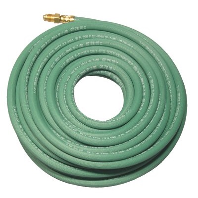 1/4"X31' Single Green Argon Hose Grade R W/ Fittings PXSGR-31 PFXPXSGR-31