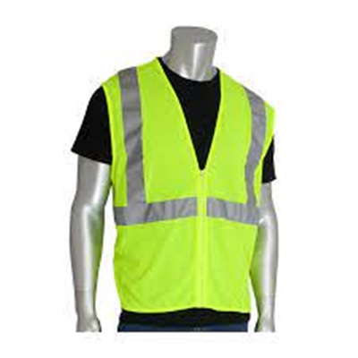 Pip Medium Mesh Vest W/Zipper 302-MVGZ4PLY-M PIP302-MVGZ4P-M