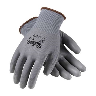 Protective Industrial Products Seamless Knit Nylon Glove With Polyurethane Coated Smooth Grip On Palm &amp; Fingers 33-G125/XL PIP33-G125/XL