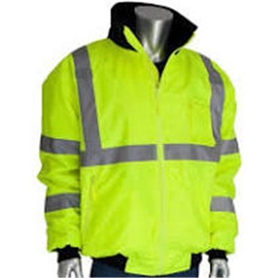 Pip333-1762/M Hi-Viz Yellow Jacket W/Zip Out Liner � PIP333-1762/M