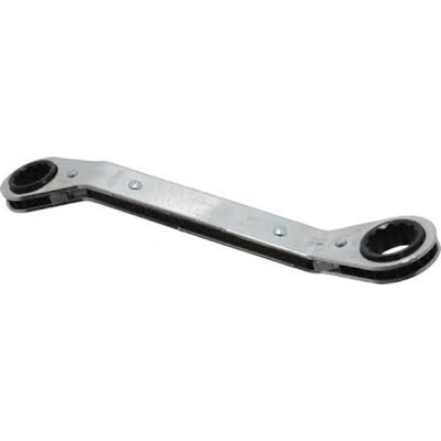 Proto 5/8"X 3/4" 12 Pt Offset Double Box Ratcheting Wrench J1186 PRTJ1186