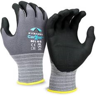 Pyramex Micro Foam Nitrile Glove 15 Gauge Nylon Liner - Large PYRGL601L PYRGL601L